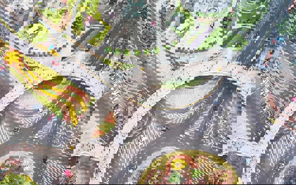 Pudong Financial District Transportation, Shanghai, China