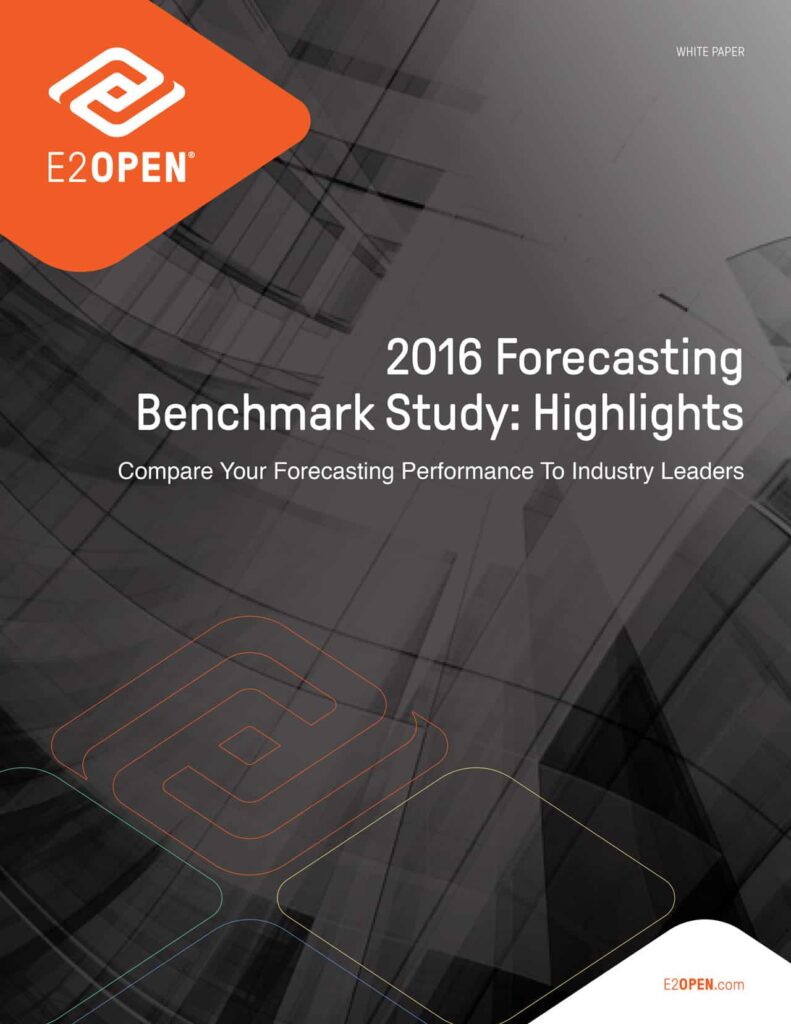 2016 Forecasting Benchmark Study: Highlights White paper - 2016 Forecasting Benchmark Study: Highlights