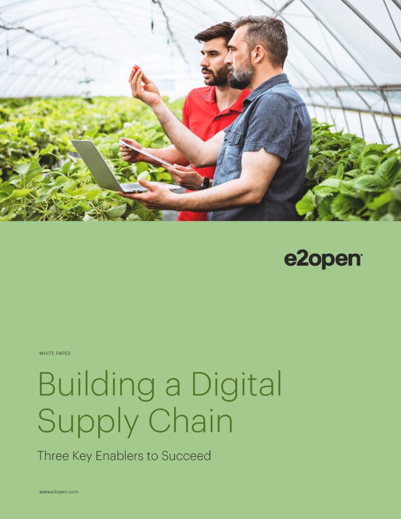 Building a Digital Supply Chain White Paper - Building a Digital Supply Chain: Three Key Enablers to Get You There at Your Own Pace
