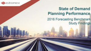 The State of Demand Planning Performance The State of Demand Planning Performance
