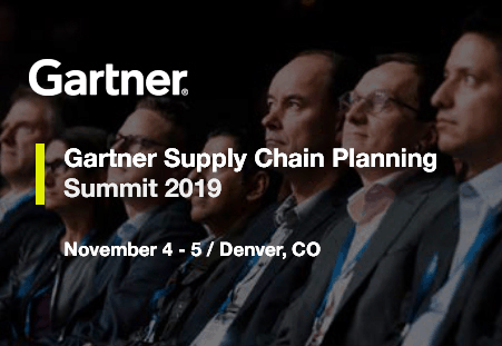 Gartner Supply Chain Planning Summit 2019 e2open