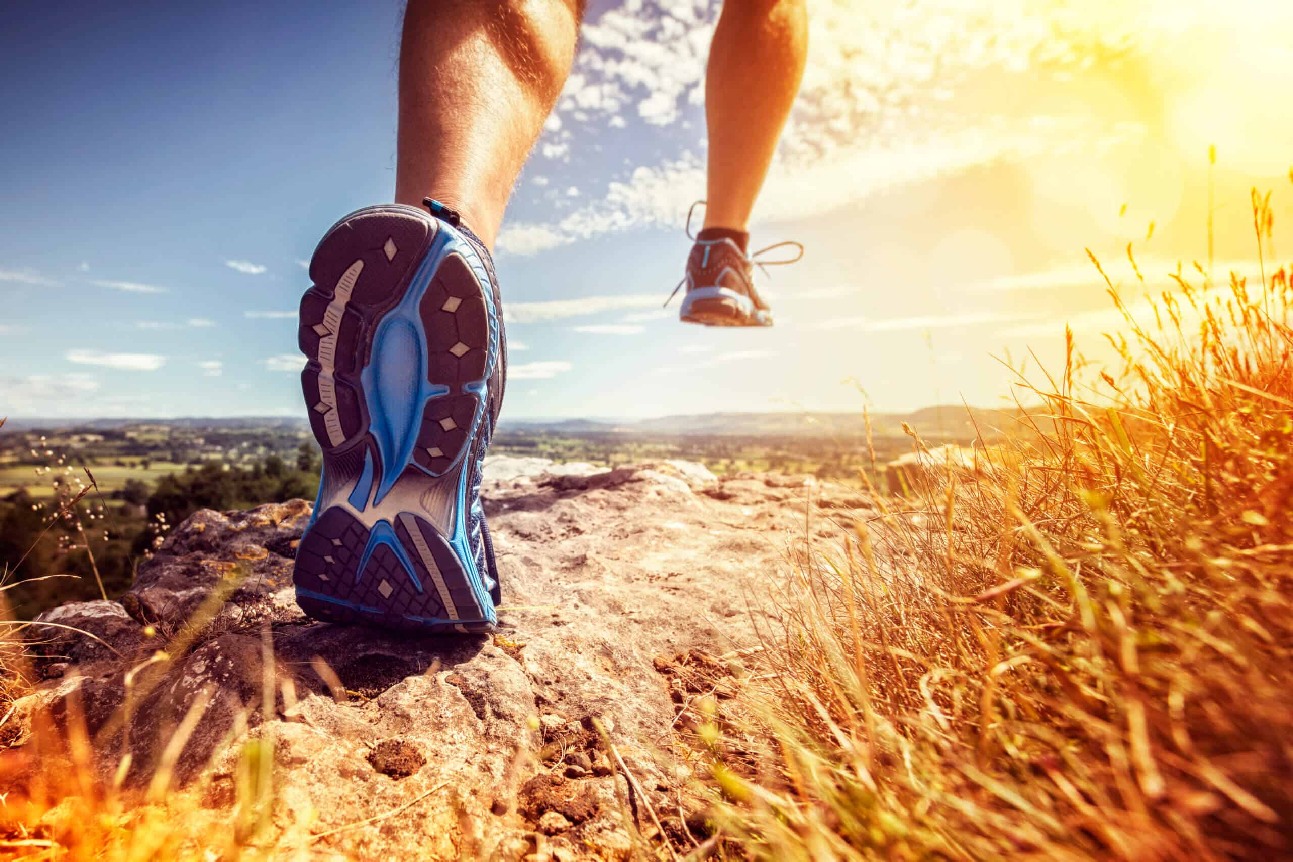 Healthy trail running