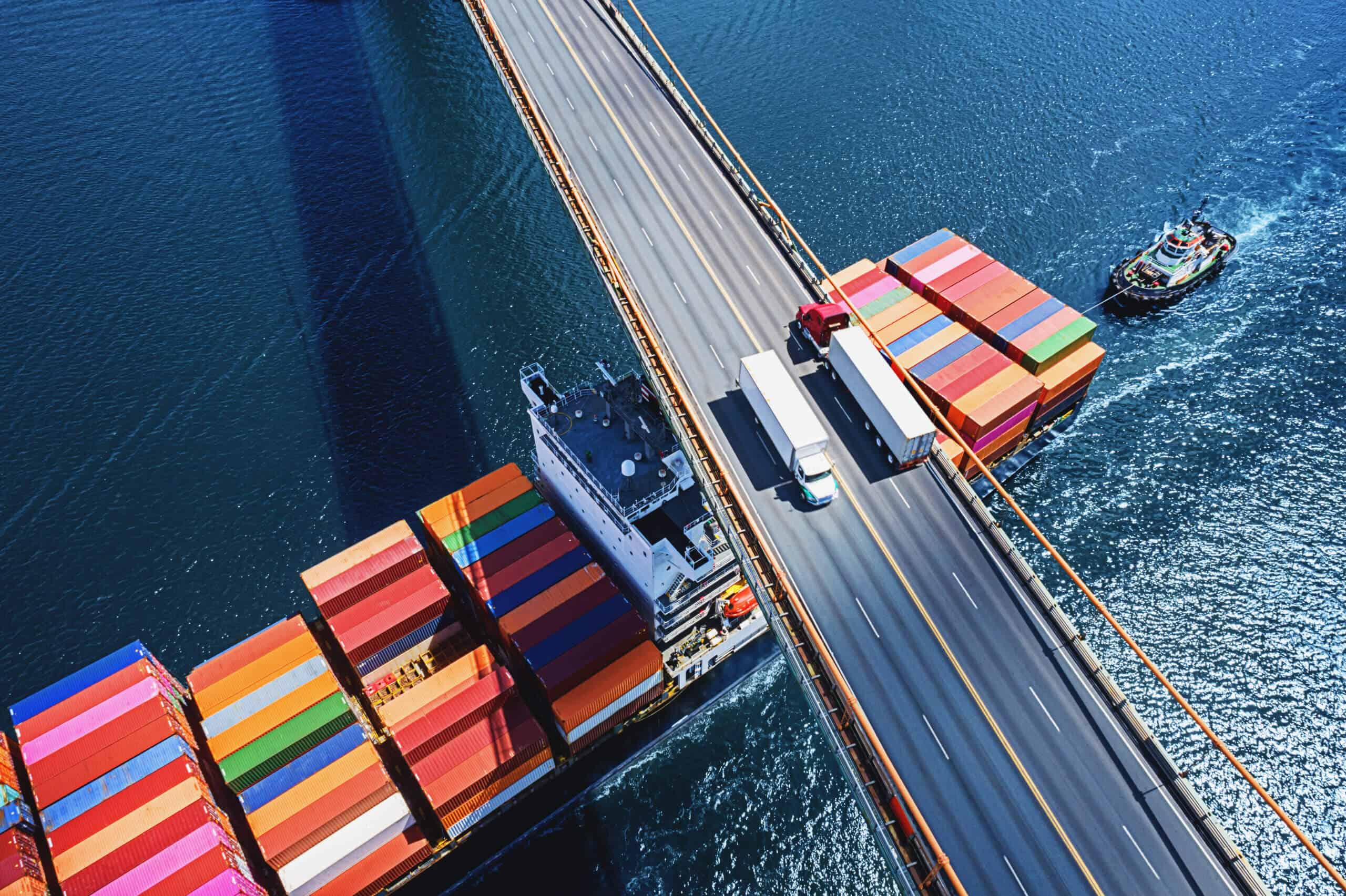 Baltimore bridge collapse supply chain and logistics impact.