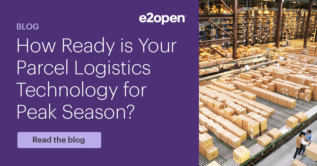 Prepare Your Business for a Successful Parcel Peak Season – e2open
