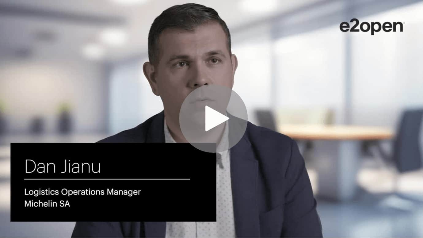 Dan Jianu, Logistics Operations Manager at Michelin SA,