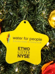 Water for People - ETWO Listed NYSE 