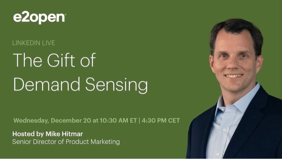 the gift of demand sensing - linkedin live