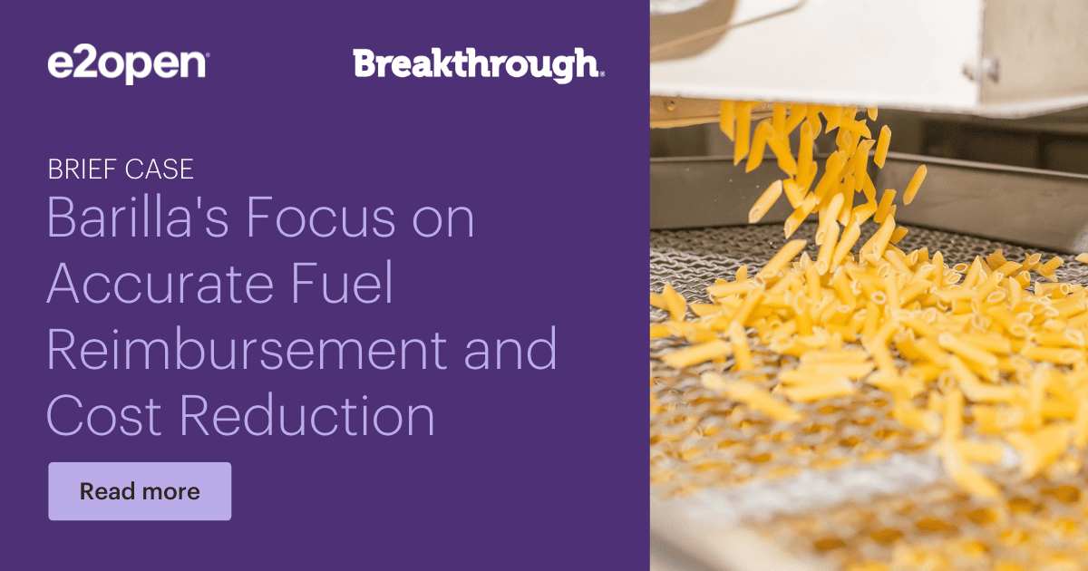 Enhanced TMS with E2open & Breakthrough Fuel Recovery - e2open
